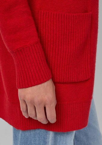 s.Oliver Плетена жилетка в червено