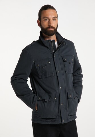 DreiMaster Vintage Between-Season Jacket in Grey: front