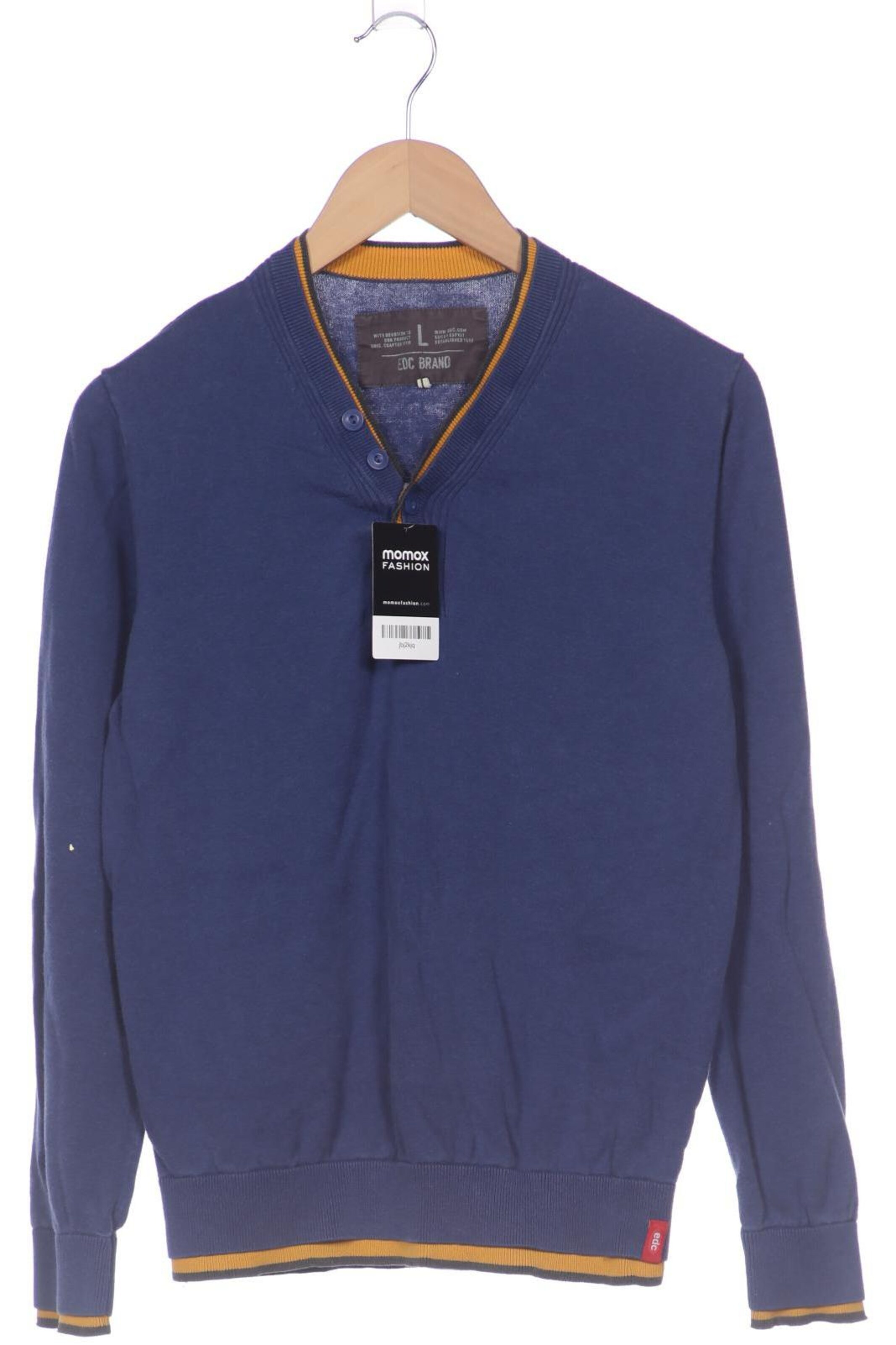 EDC BY ESPRIT Pullover L in Blau: Vorderseite
