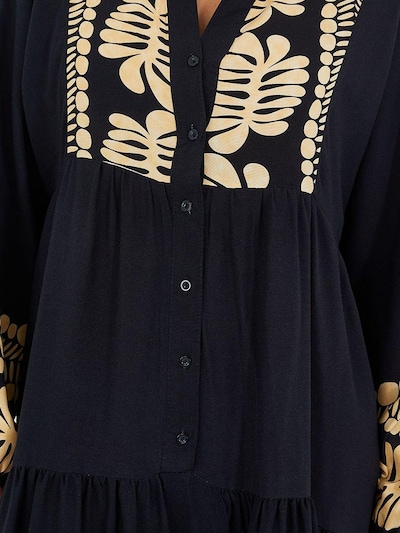 Bigdart Vestido em mostarda / antracite, Vista do artigo