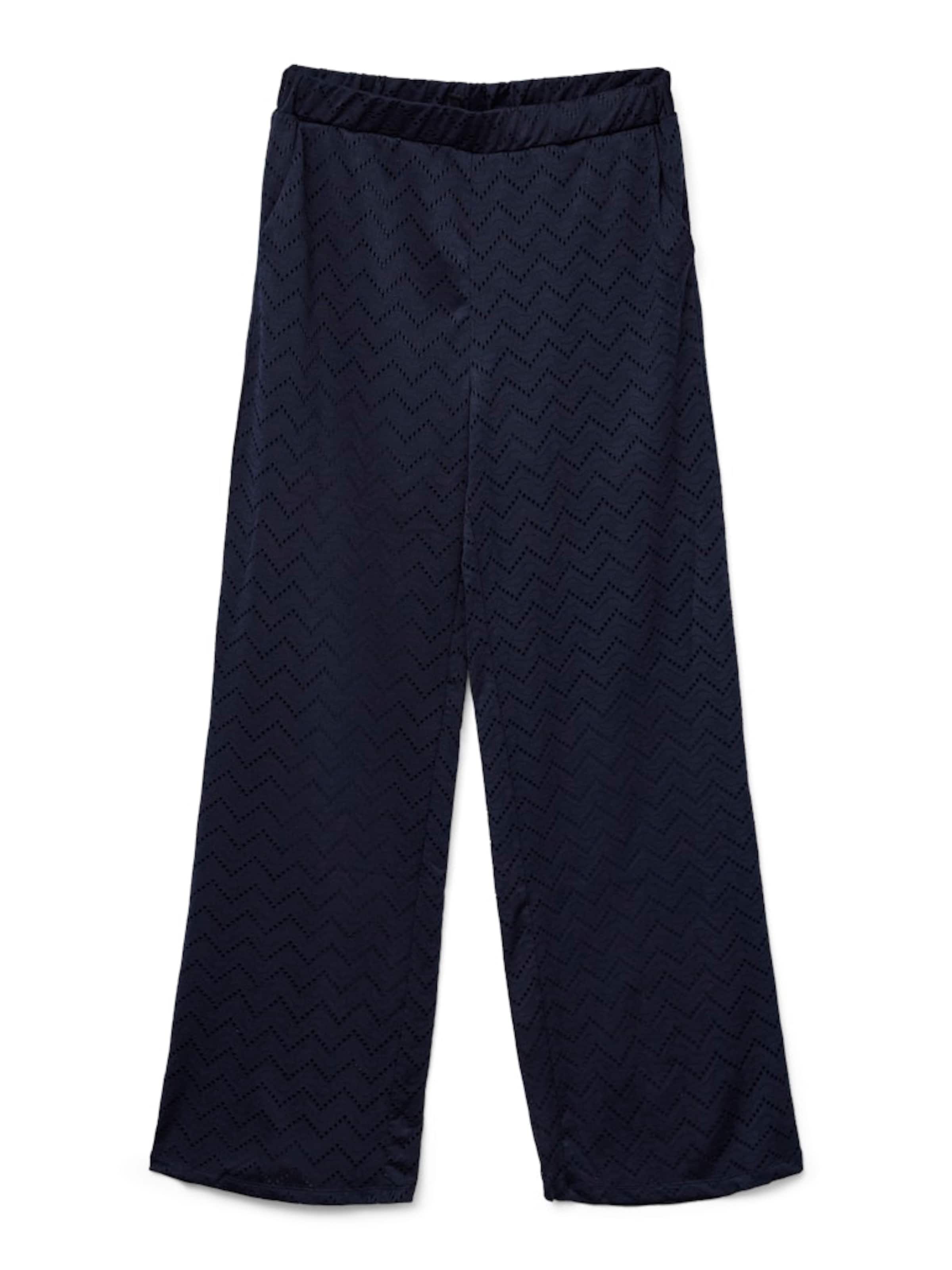 VERO MODA - Perna larga Calças 'VMTHAS' em azul: frente