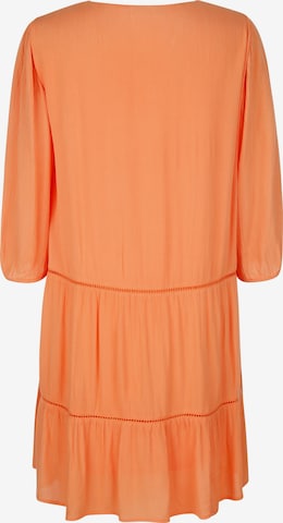 MIAMODA Blouse in Orange: front