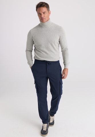 Felix Hardy Regular Trousers in Blue: front