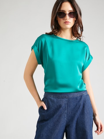 VILA Shirt 'ELLETTE' in Groen: voorkant