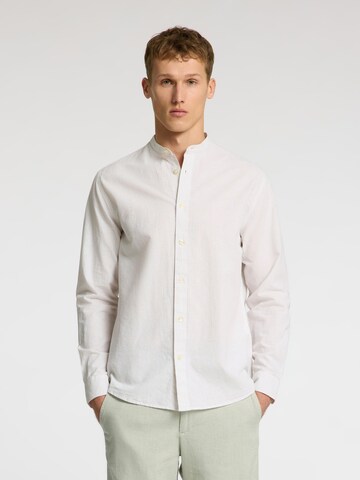 SELECTED HOMME Regular fit Overhemd in Beige: voorkant