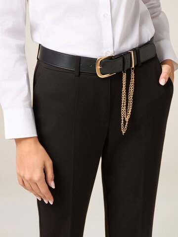 Regular Pantalon oltre en noir
