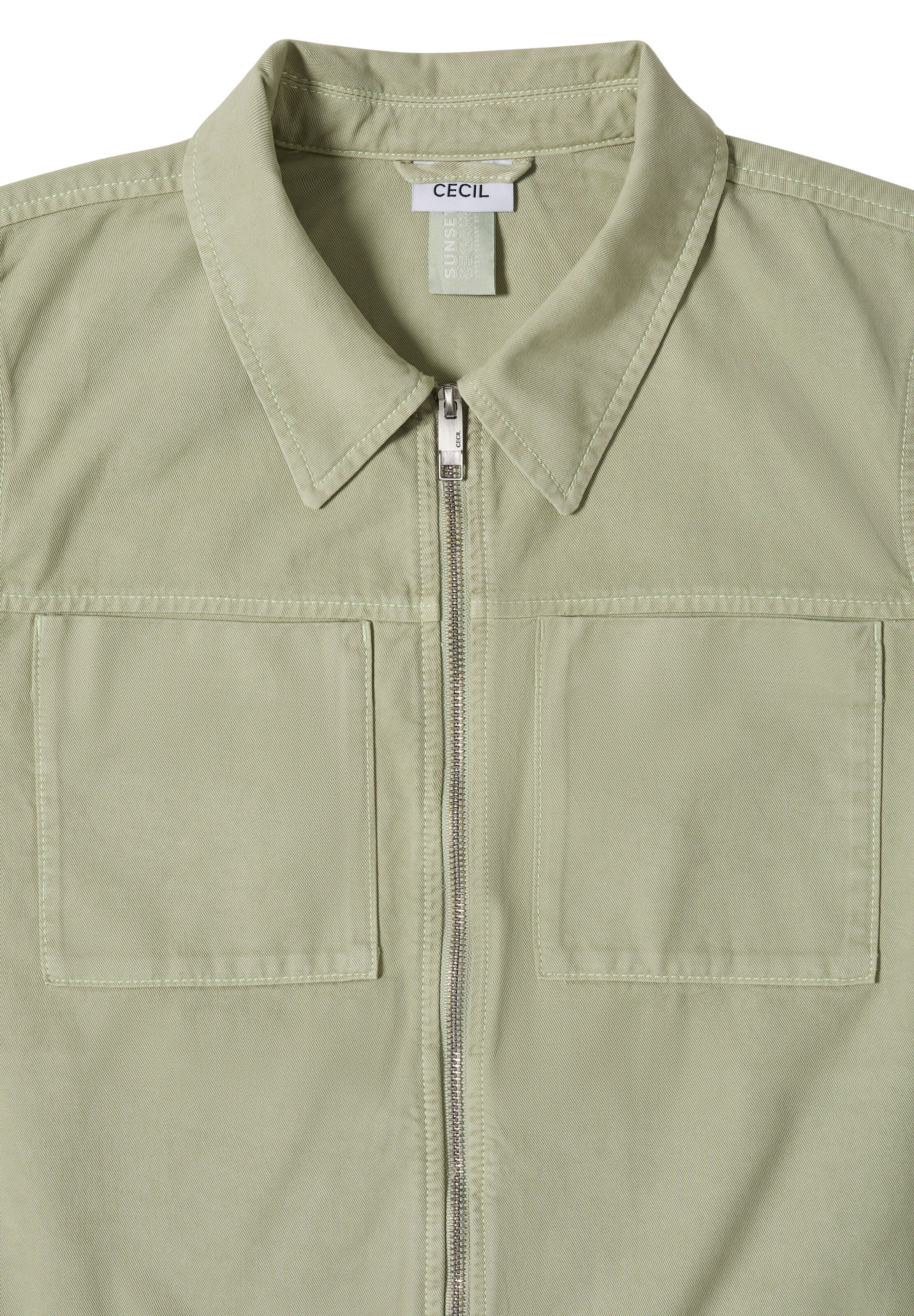 CECIL Between-Season Jacket in Green