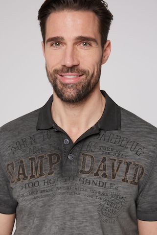 CAMP DAVID Poloshirt in Grau