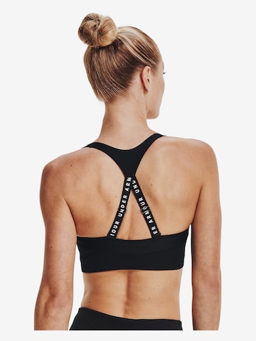 juoda UNDER ARMOUR Biustjė Sportinė liemenėlė 'Infinity'