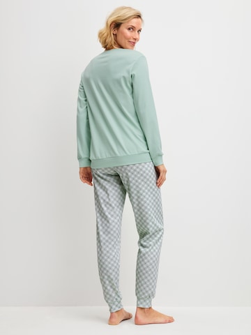 CALIDA - Pijama 'Sweet Dreams' em verde