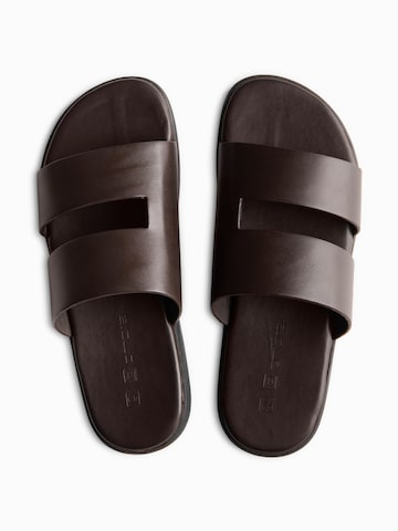 Ombre Pantolette‌‌‌‌‌‌‌‌‌‌ in Braun