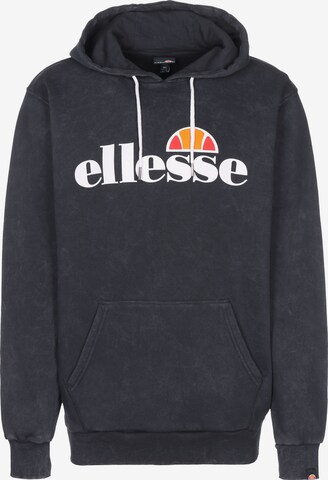 ELLESSE Sweatshirt 'Gottero Caustic' in Blauw: voorkant