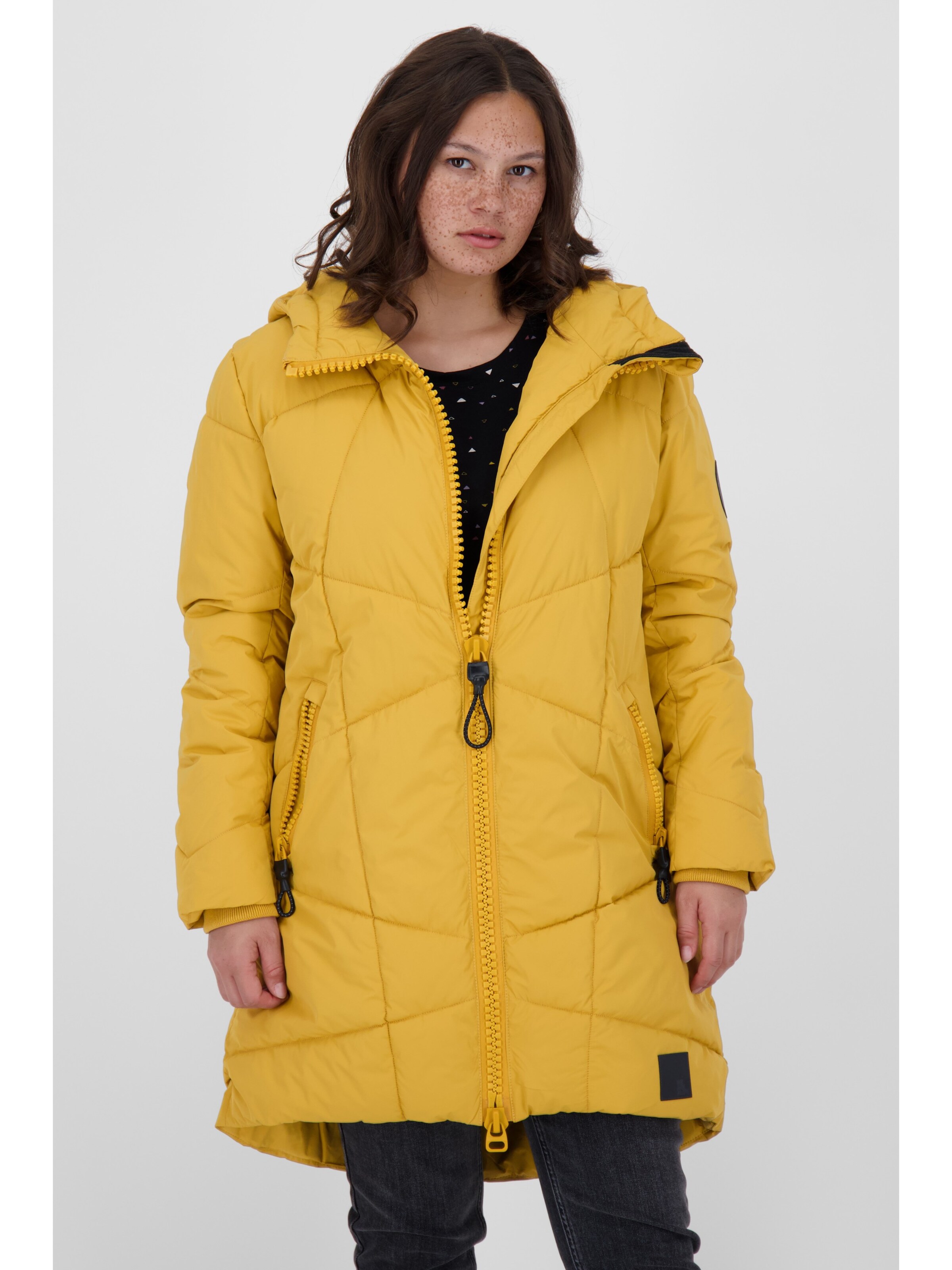 alife & kickin Winterjas 'KasiaAK A' in Beige: voorkant