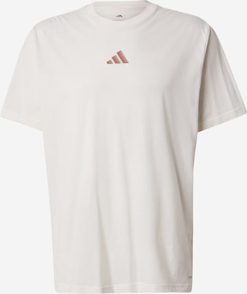 ADIDAS PERFORMANCE Toiminnallinen paita värissä valkoinen: etupuoli