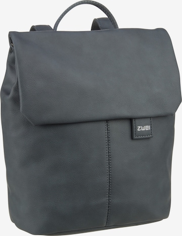 ZWEI Backpack 'Mademoiselle' in Grey: front
