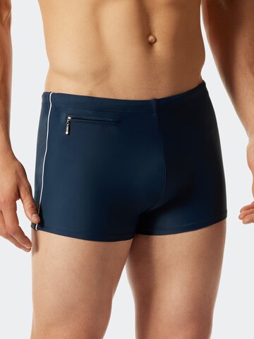 Shorts de bain 'Aqua' SCHIESSER en bleu : devant