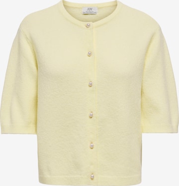 JDY Πλεκτή ζακέτα 'JDYRUE' σε κίτρινο: μπροστά