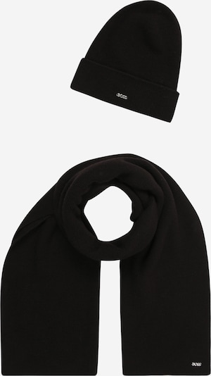 Megzta kepurė 'Liviliana' iš BOSS, spalva – juoda, Prekių apžvalga