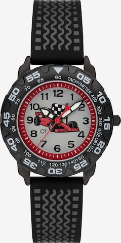 Cool Time Watch in Black: front
