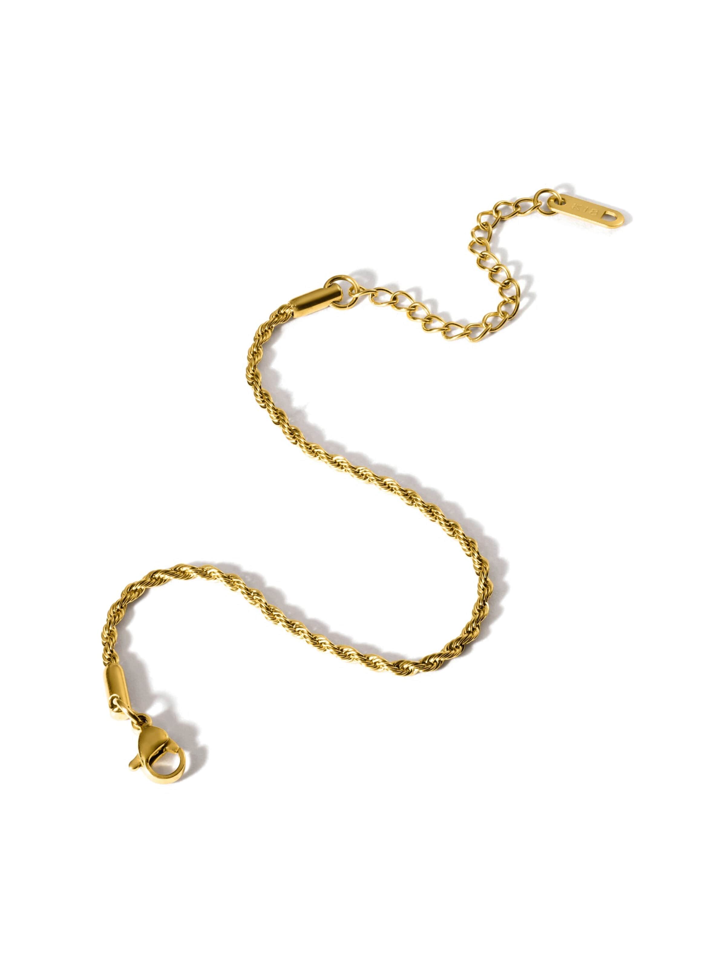 hiBALI Bracelet 'Flow' in Gold: front
