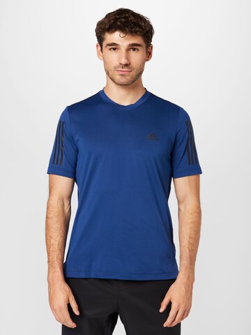 ADIDAS SPORTSWEAR Performance Shirt in Blue: front