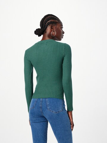 PIECES Pullover 'CRISTA' in Grün