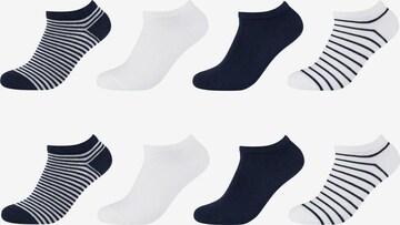 s.Oliver Ankle Socks in Blue: front