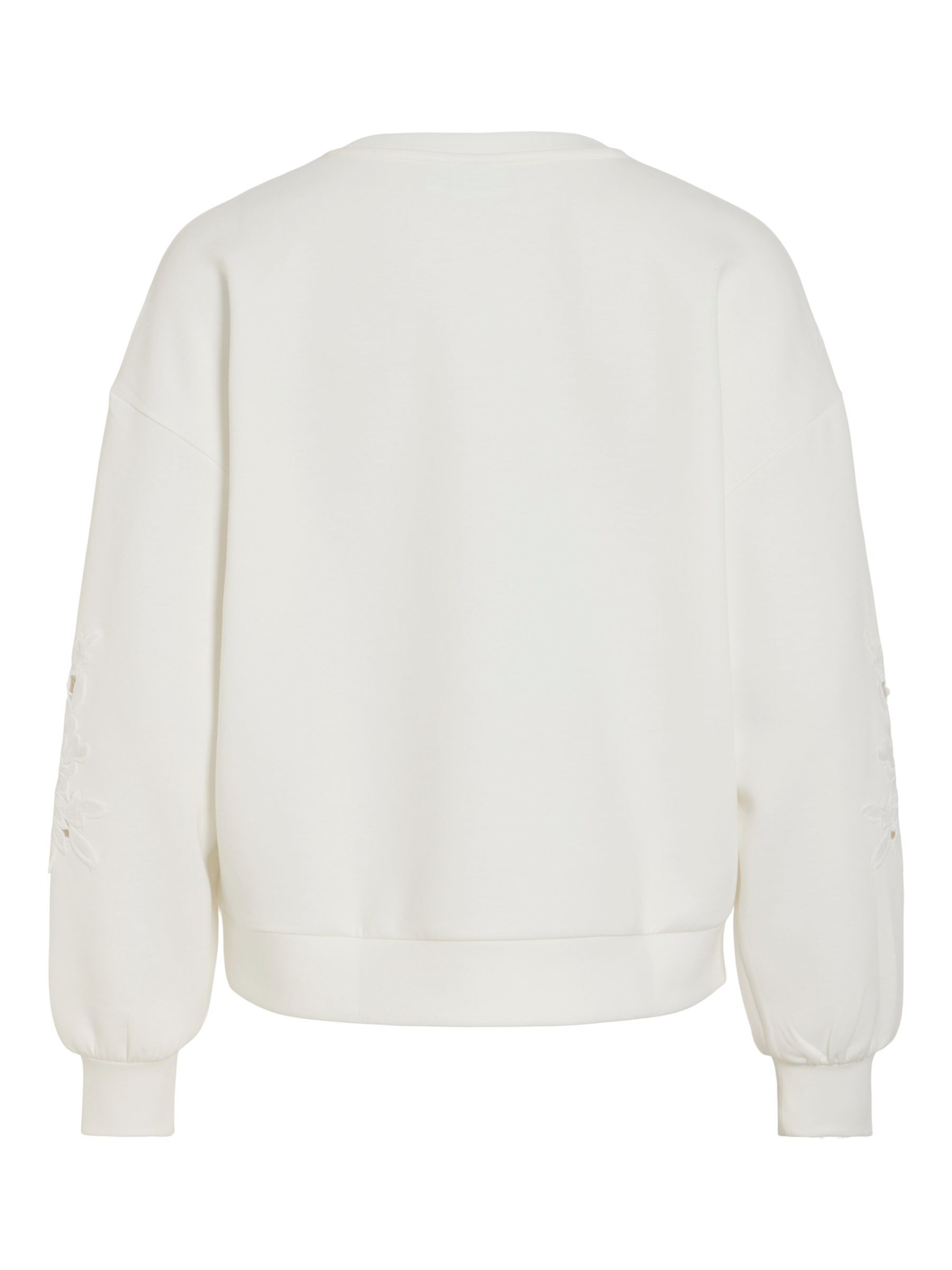 VILA Sweatshirt 'VISiffi' in Weiß