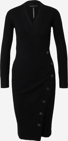 GUESS Knit dress 'CECILE' in Black: front