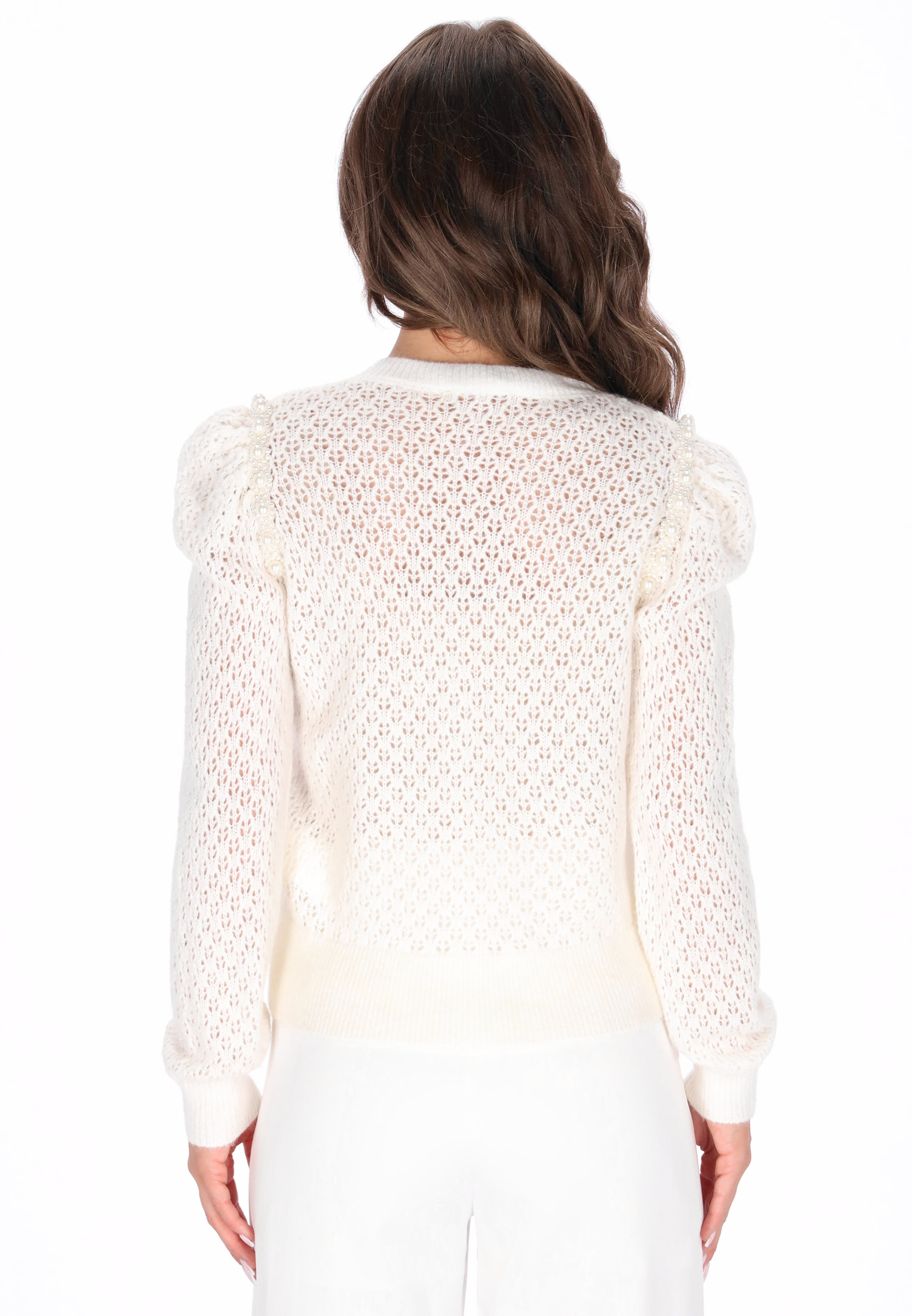 faina - Cárdigan en blanco