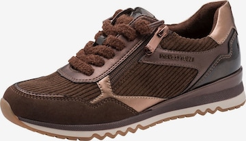 MARCO TOZZI Sneakers laag in Bruin: voorkant
