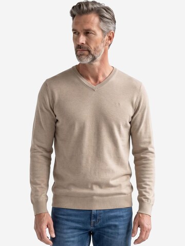 CASAMODA Sweater 'Basic' in Beige