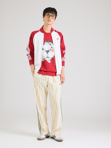 raudona ADIDAS PERFORMANCE Sportiniai marškinėliai