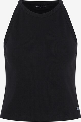 Jette Sport Top in Black: front