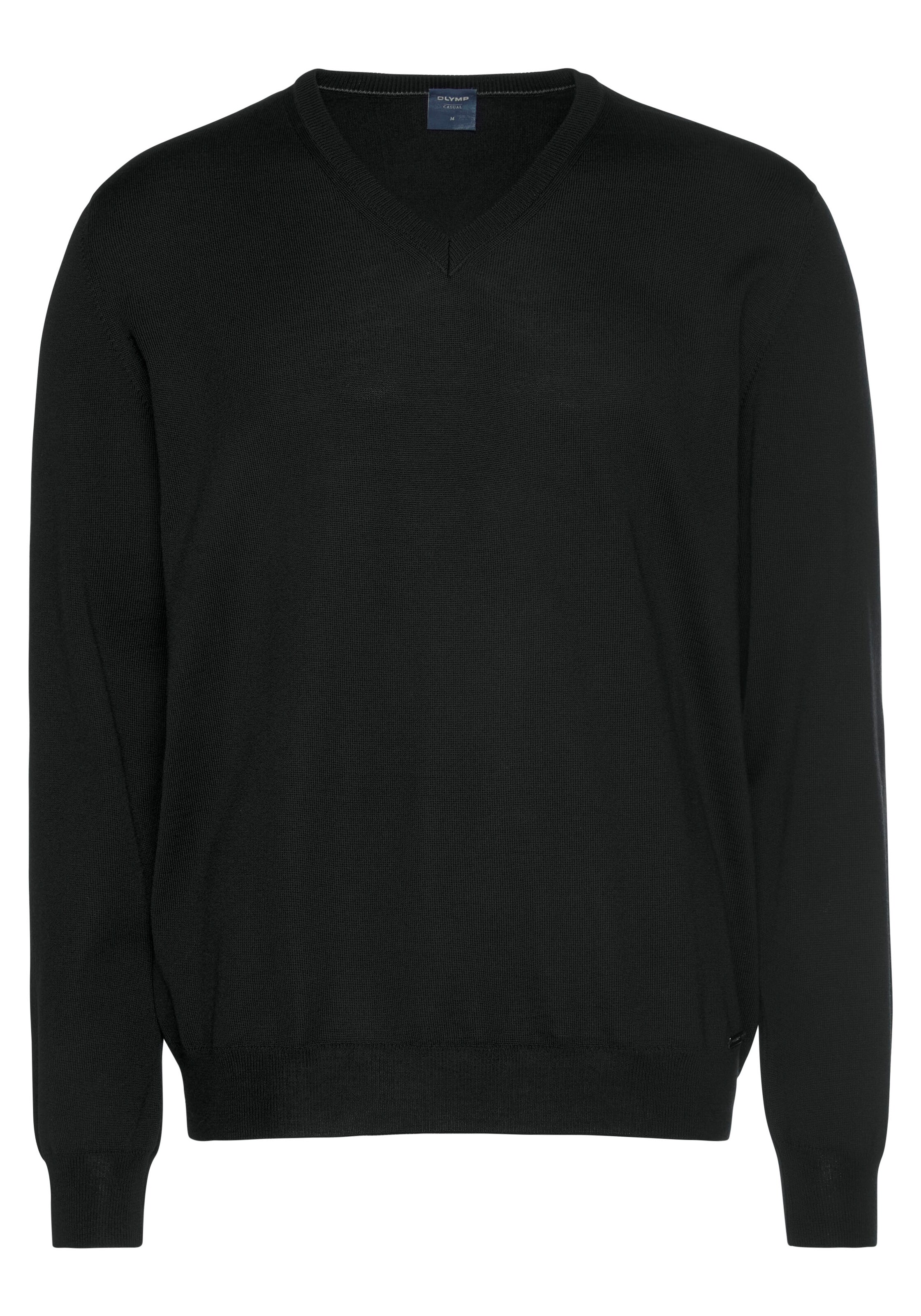 OLYMP Pullover in Schwarz: Vorderseite