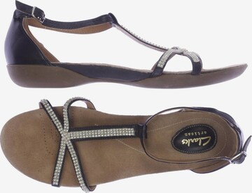 CLARKS Sandals & High-Heeled Sandals in 41,5 in Black: front