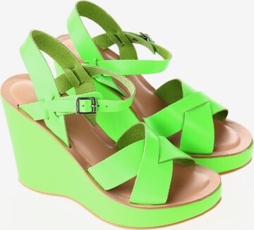 KORK EASE The Original Sandals & High-Heeled Sandals in 38 in Green: front