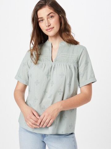 Maison 123 Blouse 'TOBIAS' in Green: front