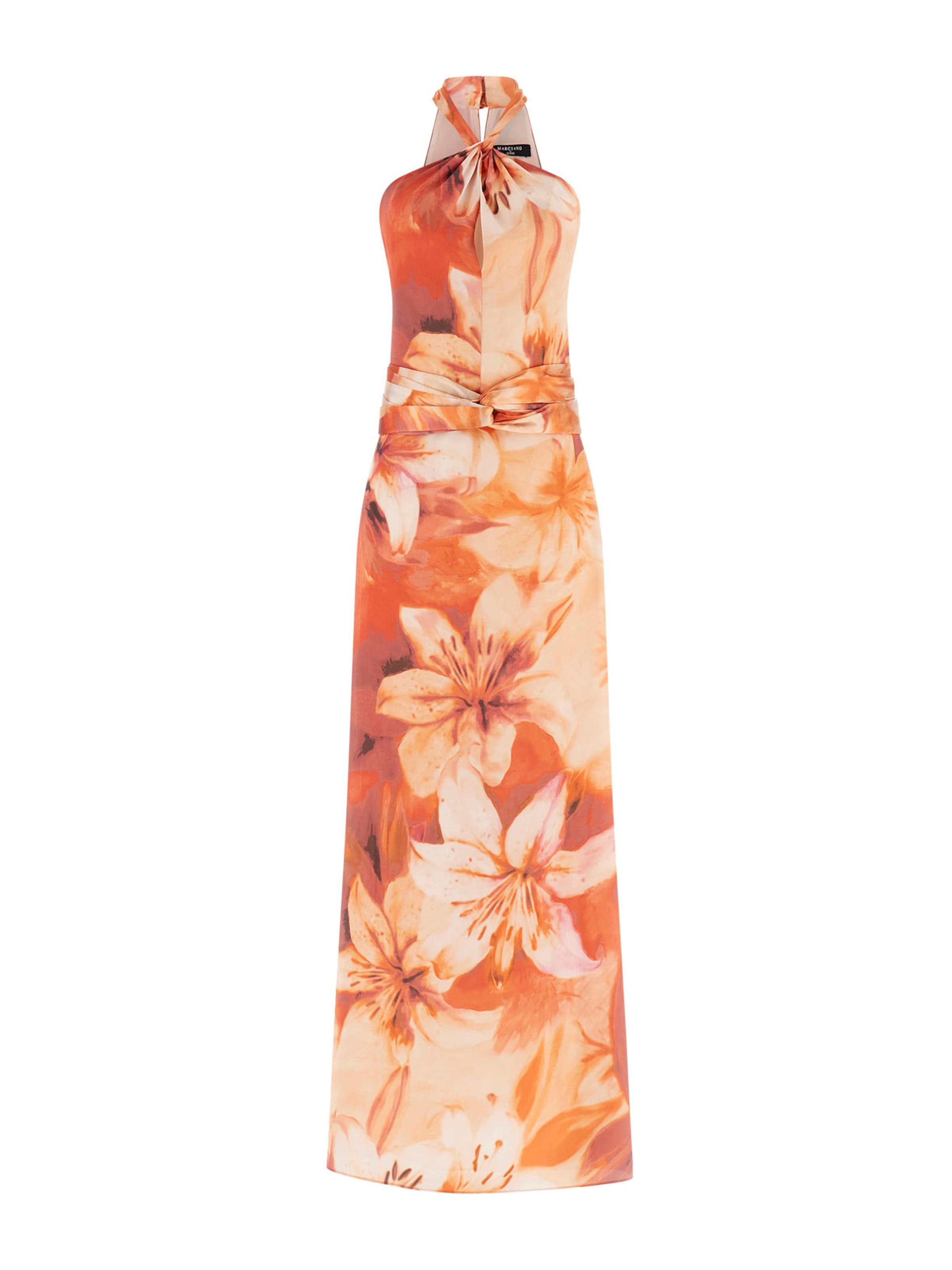 GUESS by Marciano Рокля 'ESTELA' в кайсия / мандарина / тъмно коралово / светлооранжево, Преглед на продукта