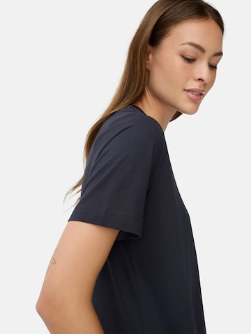 CAMEL ACTIVE T-Shirt aus reiner Baumwolle in Blau