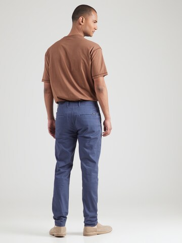 SCOTCH & SODA Slimfit Chino 'Seasonal Core - Mott' in Blauw