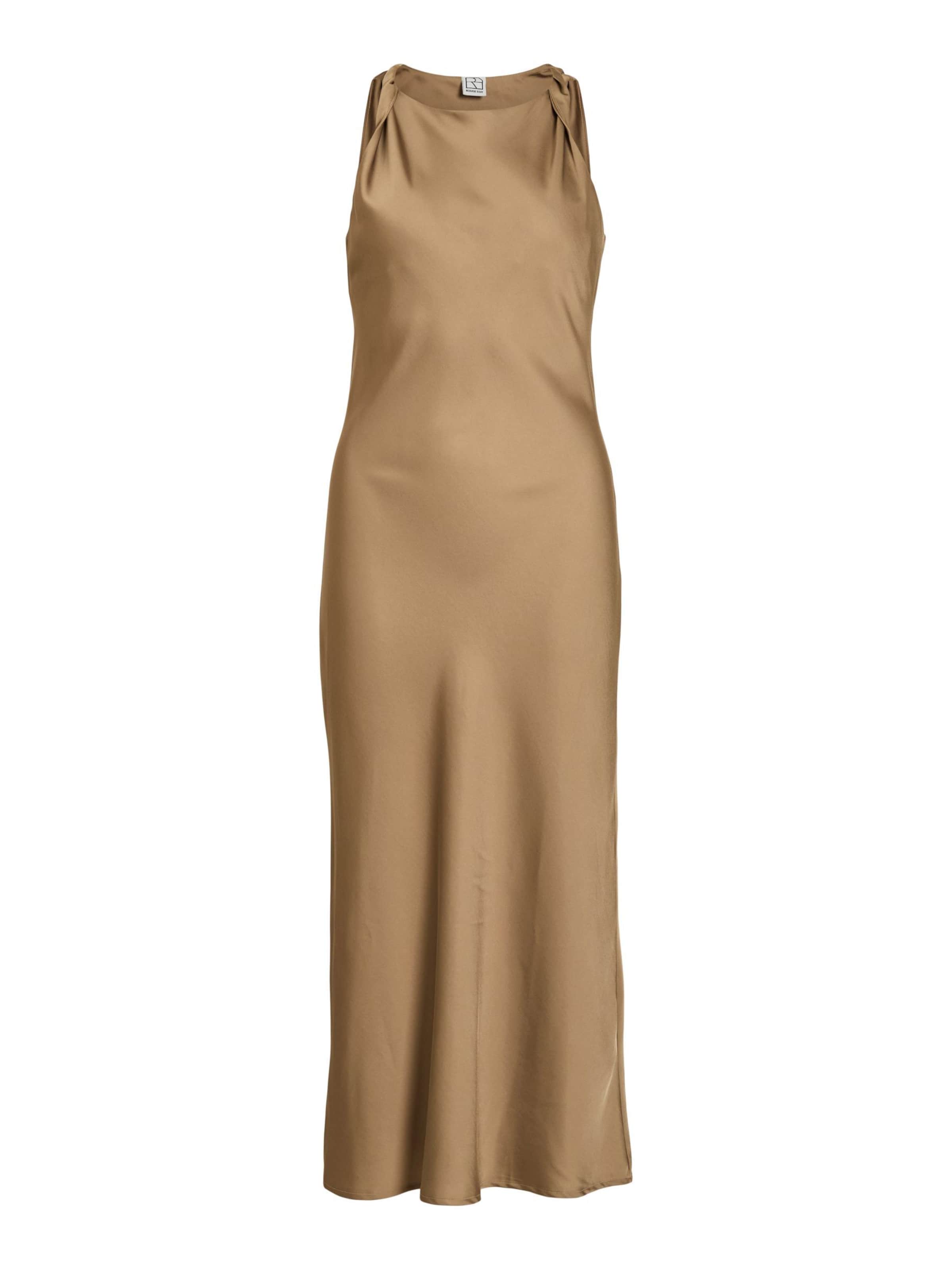 Robe ROUGE EDIT en marron : devant