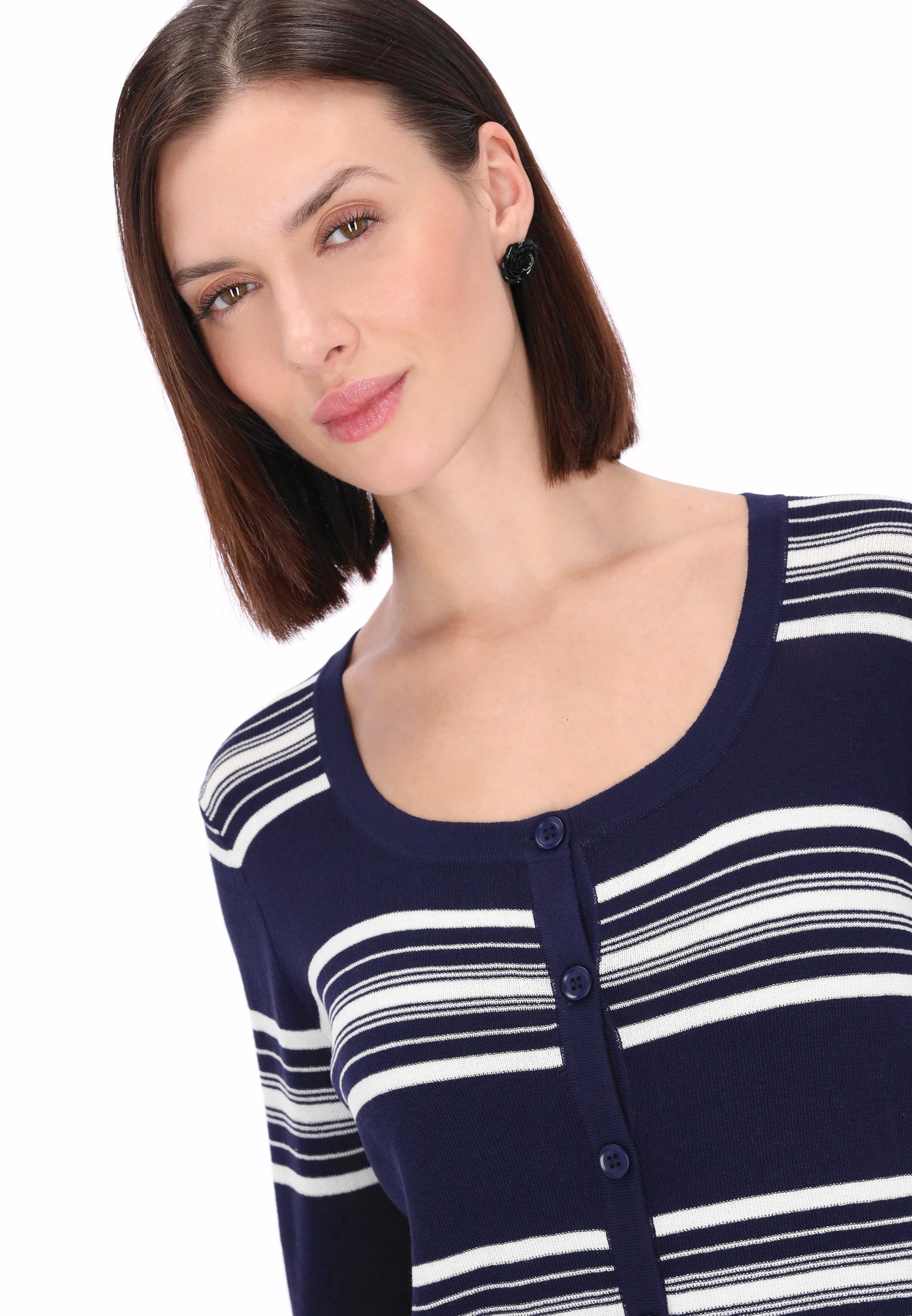 usha BLACK LABEL - Cárdigan 'Classic' en azul