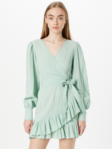 Misspap Dress in Green: front