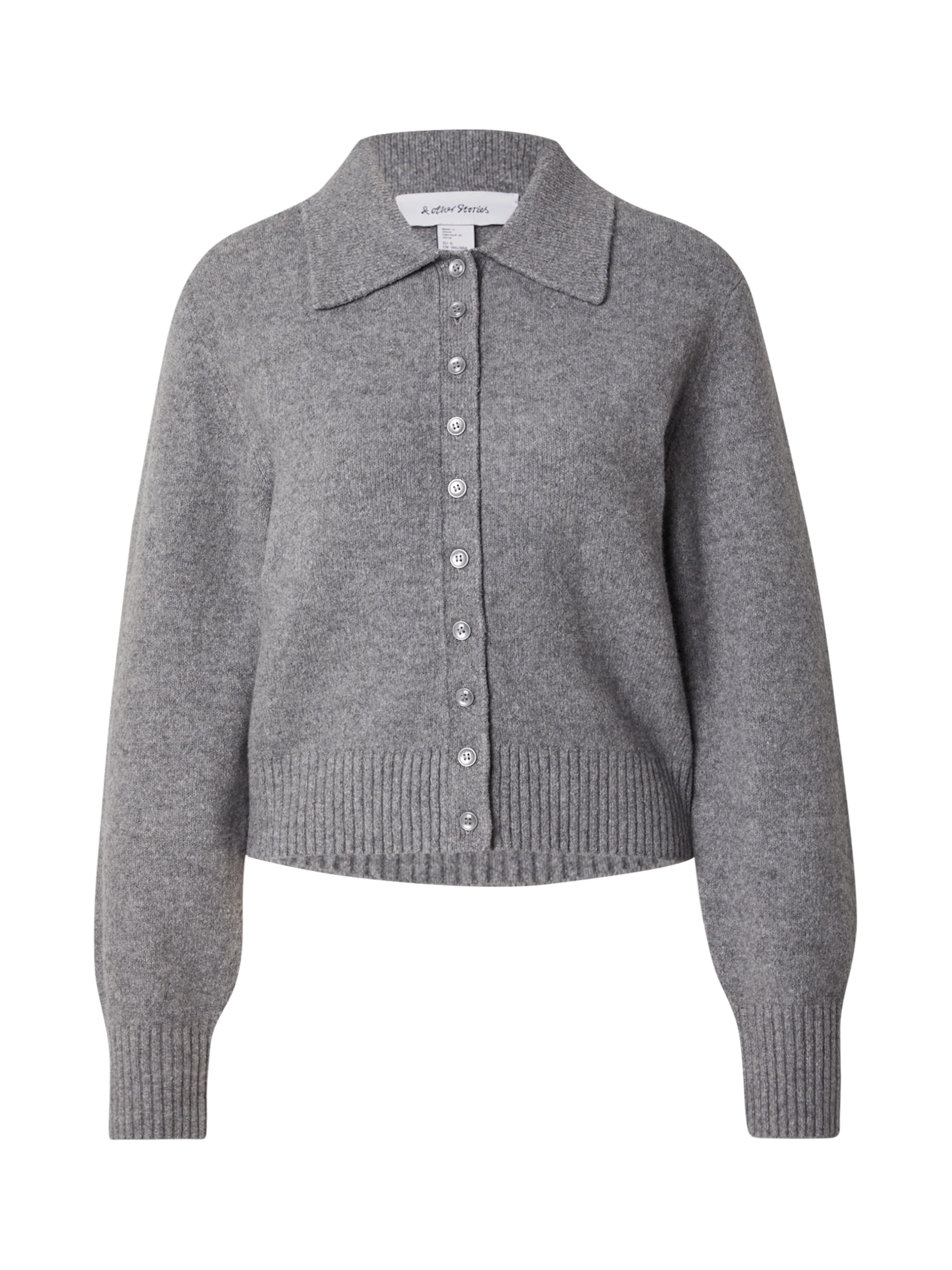 & Other Stories Cardigan i grå: forside