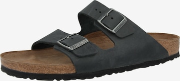 BIRKENSTOCKNatikače s potpeticom 'Arizona' - crna boja: prednji dio