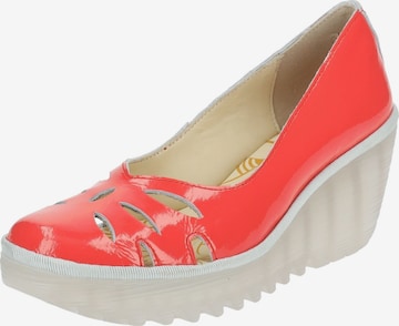 FLY LONDON Pumps in Red: front