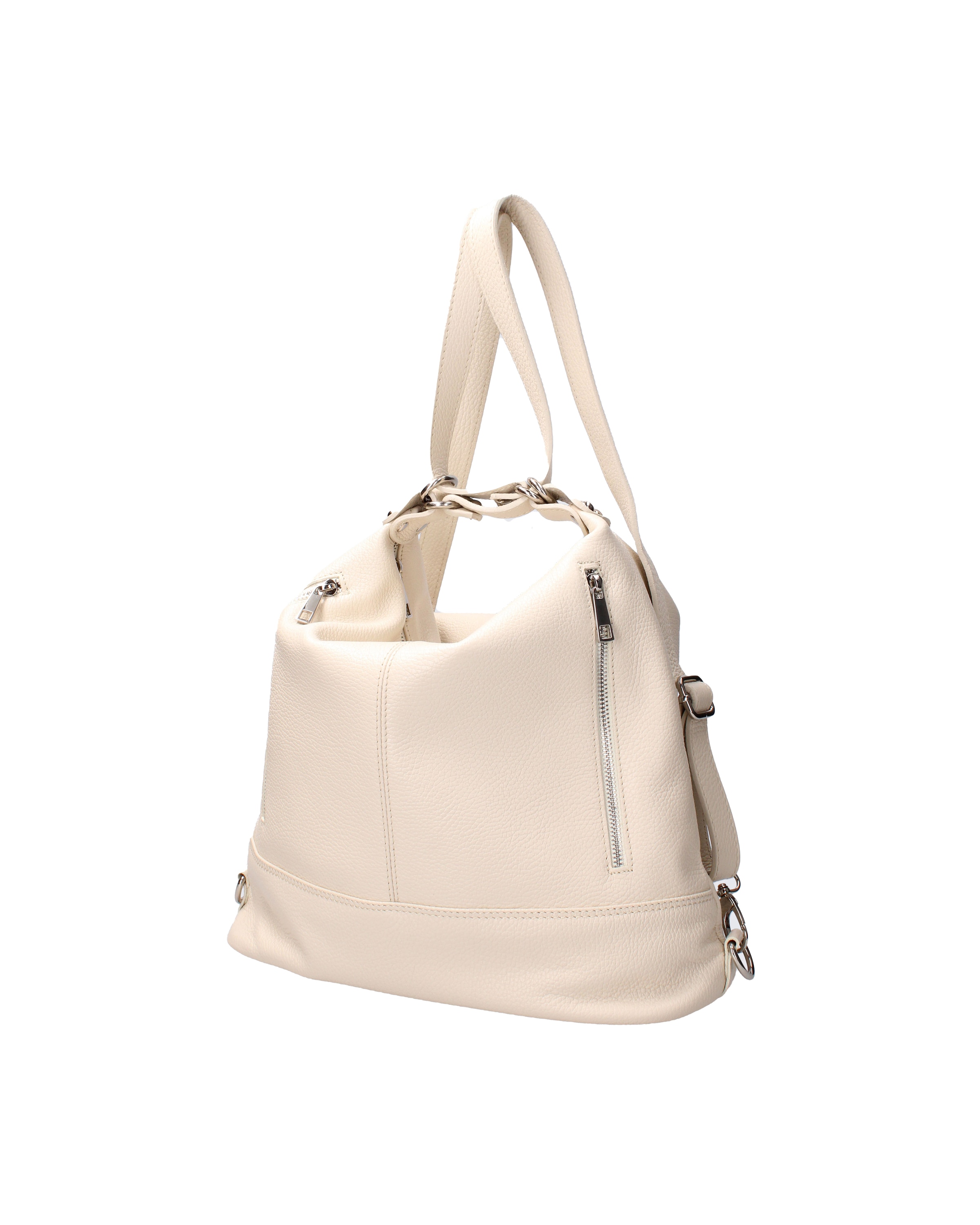 Viola Castellani Schoudertas in Beige: voorkant