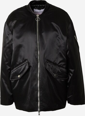 STAND STUDIO Between-Season Jacket 'Prim' in Black: front