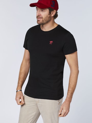 Polo Sylt T-Shirt in Schwarz